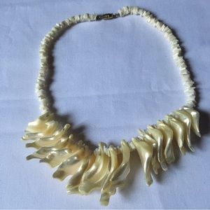 Mother Of Pearl Shell Necklace